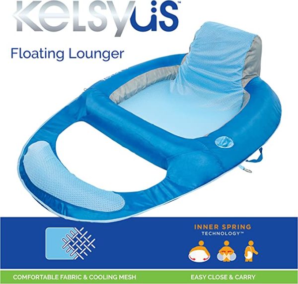 Kelsyus Spring Float Pool Lounger Chair